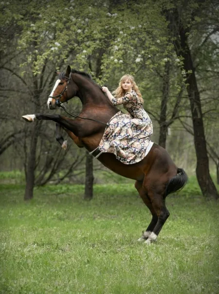 Фотосессия с лошадью — фото Веры Шамониной