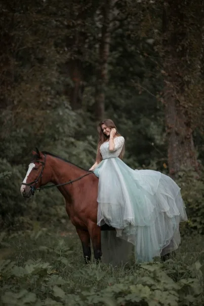 Фотосессия с лошадью — фото Веры Шамониной